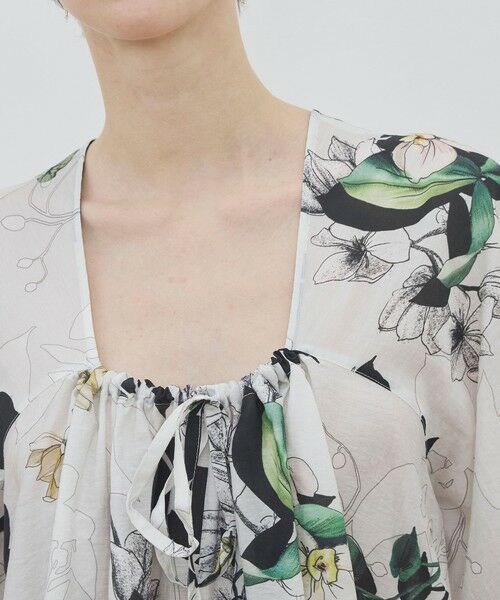 TOMORROWLAND / トゥモローランド シャツ・ブラウス | WRITEWELL bouquet 2WAYワイドプルオーバーブラウス | 詳細12