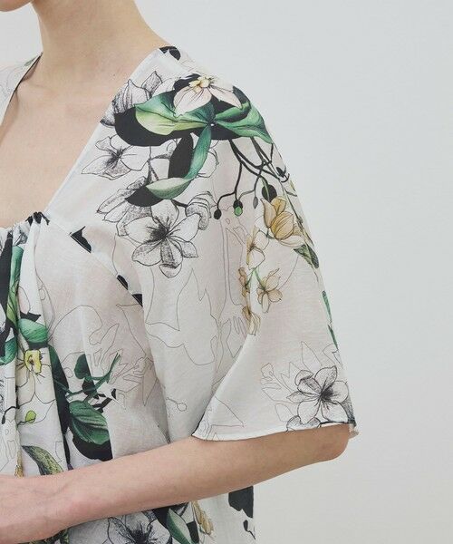 TOMORROWLAND / トゥモローランド シャツ・ブラウス | WRITEWELL bouquet 2WAYワイドプルオーバーブラウス | 詳細13