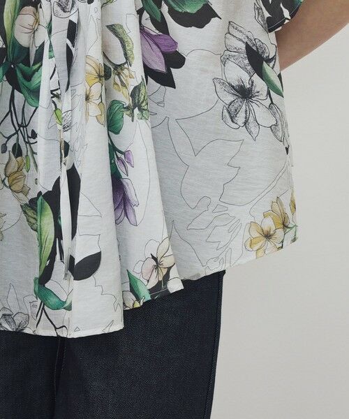 TOMORROWLAND / トゥモローランド シャツ・ブラウス | WRITEWELL bouquet 2WAYワイドプルオーバーブラウス | 詳細14