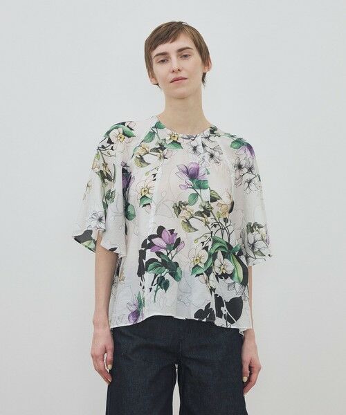 TOMORROWLAND / トゥモローランド シャツ・ブラウス | WRITEWELL bouquet 2WAYワイドプルオーバーブラウス | 詳細2