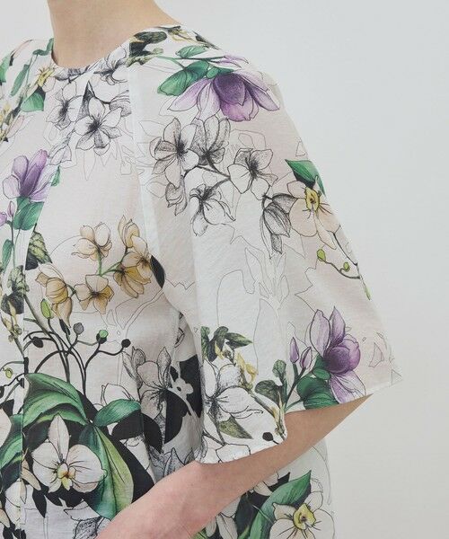 TOMORROWLAND / トゥモローランド シャツ・ブラウス | WRITEWELL bouquet 2WAYワイドプルオーバーブラウス | 詳細6