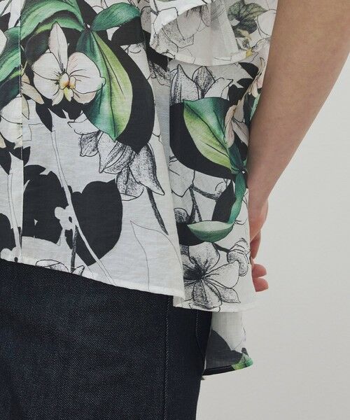 TOMORROWLAND / トゥモローランド シャツ・ブラウス | WRITEWELL bouquet 2WAYワイドプルオーバーブラウス | 詳細7