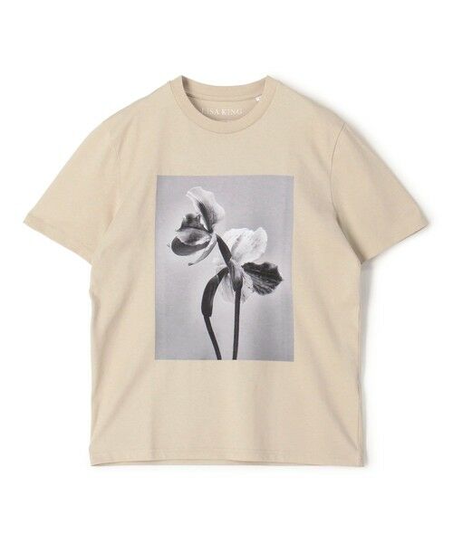 TOMORROWLAND / トゥモローランド Tシャツ | 【別注】LISA KING JAGGER ハーフスリーブプルオーバー（44 ベージュ系）