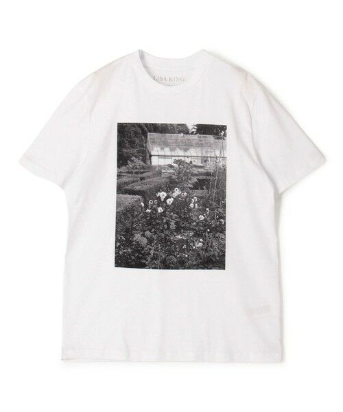 TOMORROWLAND / トゥモローランド Tシャツ | 【別注】LISA KING GREENHOUSE ハーフスリーブプルオーバー（12 グレー系）