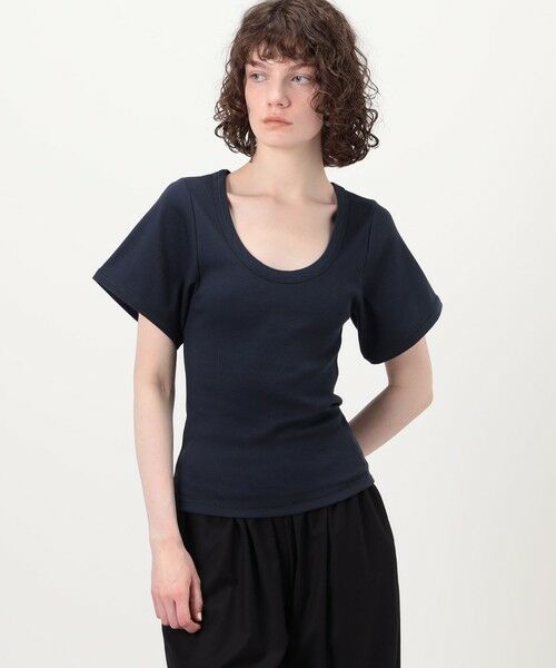 TOMORROWLAND / トゥモローランド Tシャツ | BY MALENE BIRGER LUNAI Uネックカットソー | 詳細2