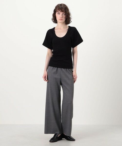 TOMORROWLAND / トゥモローランド Tシャツ | BY MALENE BIRGER LUNAI Uネックカットソー | 詳細1