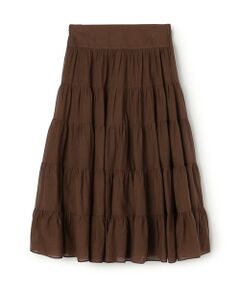 TOMORROWLAND / トゥモローランド ロング・マキシ丈スカート | Devotion TWINS SAGE ティアードスカート