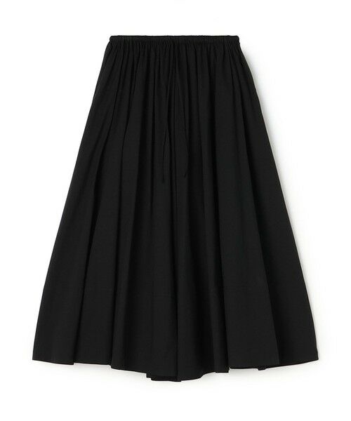 TOMORROWLAND / トゥモローランド ロング・マキシ丈スカート | BY MALENE BIRGER PHEO ギャザースカート（19 ブラック）