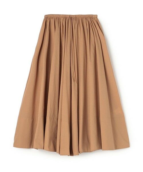 TOMORROWLAND / トゥモローランド ロング・マキシ丈スカート | BY MALENE BIRGER PHEO ギャザースカート（47 ブラウン）