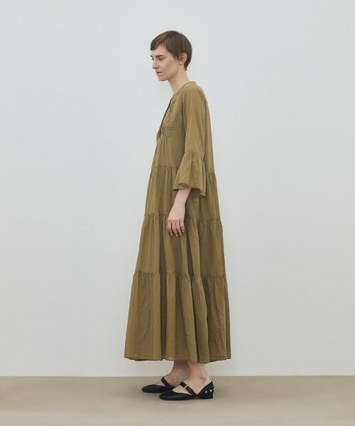 TOMORROWLAND / トゥモローランド ロング・マキシ丈ワンピース | Devotion TWINS AMBER ギャザーティアードワンピース | 詳細2