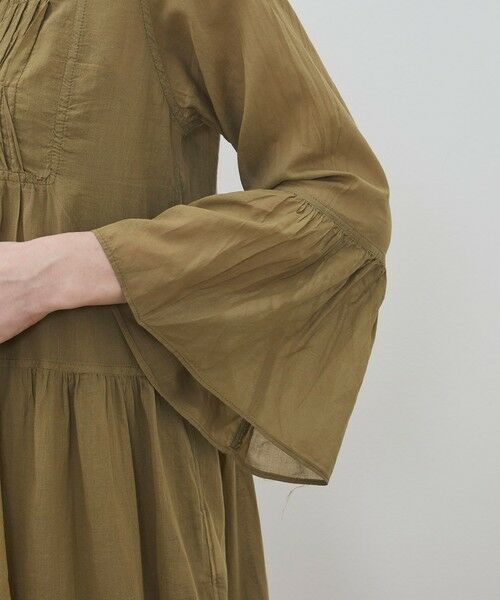 TOMORROWLAND / トゥモローランド ロング・マキシ丈ワンピース | Devotion TWINS AMBER ギャザーティアードワンピース | 詳細5