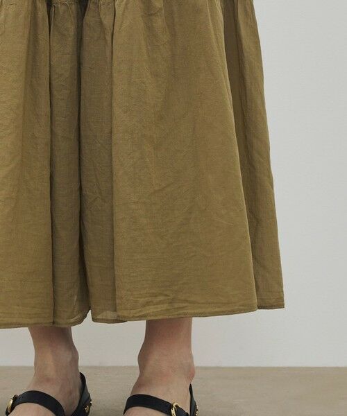 TOMORROWLAND / トゥモローランド ロング・マキシ丈ワンピース | Devotion TWINS AMBER ギャザーティアードワンピース | 詳細6