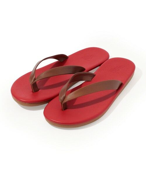 TOMORROWLAND / トゥモローランド サンダル | Ancient Greek Sandals SAIONARA トングサンダル(38 レッド系)