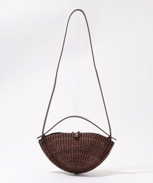 TOMORROWLAND / トゥモローランド かごバック | INES BRESSAND SMALL WALNUT ショルダーバッグ | 詳細8