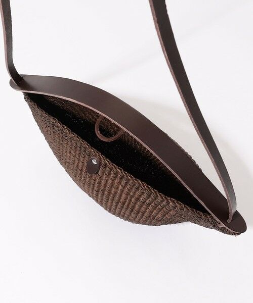 TOMORROWLAND / トゥモローランド かごバック | INES BRESSAND MEDIUM WALNUT ショルダーバッグ | 詳細13