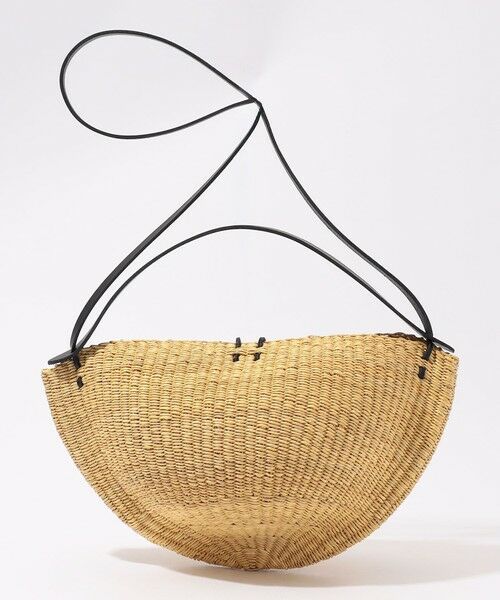 TOMORROWLAND / トゥモローランド かごバック | INES BRESSAND MEDIUM WALNUT ショルダーバッグ | 詳細3