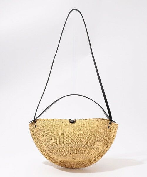 TOMORROWLAND / トゥモローランド かごバック | INES BRESSAND MEDIUM WALNUT ショルダーバッグ | 詳細8