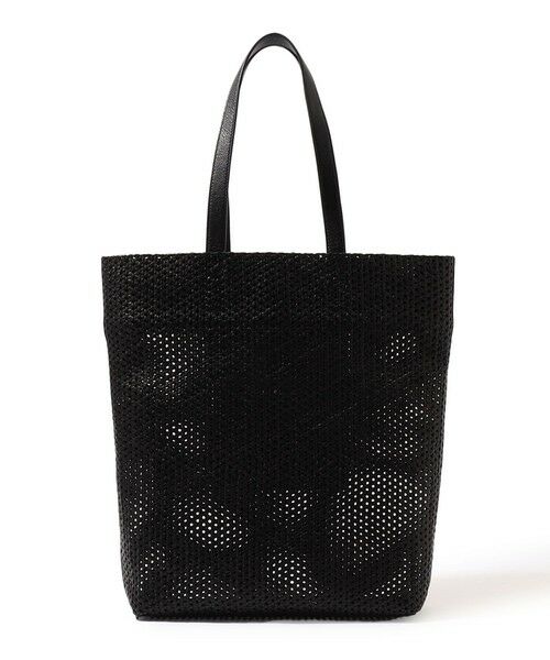 TOMORROWLAND / トゥモローランド トートバッグ | GALERIE VIE レザーメッシュトートバッグ（19 ブラック）