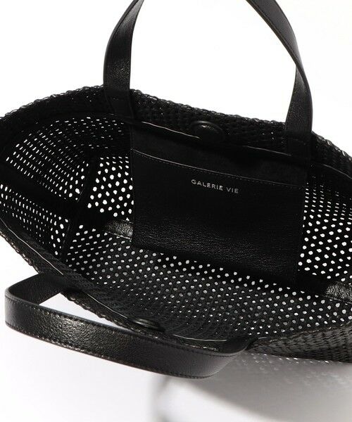 TOMORROWLAND / トゥモローランド トートバッグ | GALERIE VIE レザーメッシュトートバッグ | 詳細7