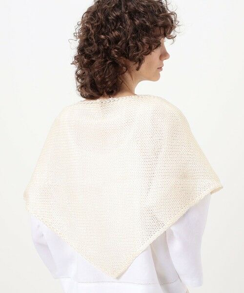 TOMORROWLAND / トゥモローランド マフラー・ショール・スヌード・ストール | ASAUCE MELER シルクニット トライアングルスカーフ | 詳細2