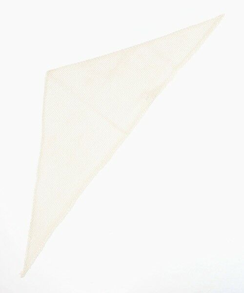 TOMORROWLAND / トゥモローランド マフラー・ショール・スヌード・ストール | ASAUCE MELER シルクニット トライアングルスカーフ | 詳細4