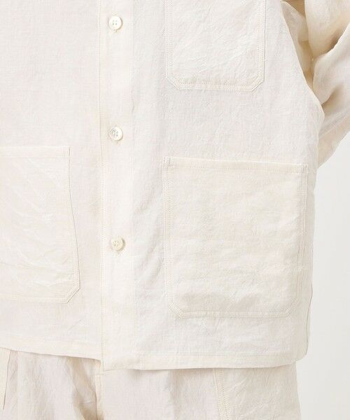 TOMORROWLAND / トゥモローランド シャツ・ブラウス | HAVERSACK リネンシャツジャケット | 詳細10