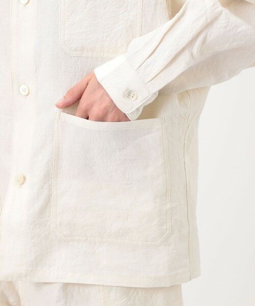 TOMORROWLAND / トゥモローランド シャツ・ブラウス | HAVERSACK リネンシャツジャケット | 詳細8