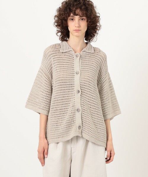 TOMORROWLAND / トゥモローランド カーディガン・ボレロ | LAUREN MANOOGIAN NET シャツカーディガン | 詳細2