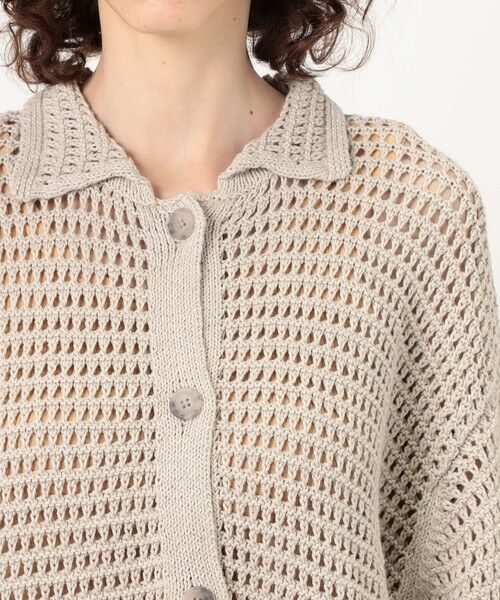 TOMORROWLAND / トゥモローランド カーディガン・ボレロ | LAUREN MANOOGIAN NET シャツカーディガン | 詳細5