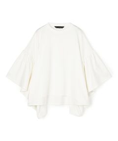 TOMORROWLAND / トゥモローランド カットソー | HAVERSACK コットンジャージー フリルスリーブプルオーバー