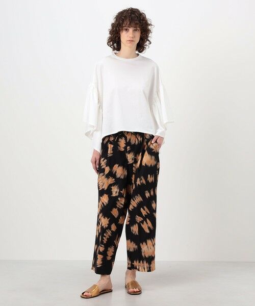 TOMORROWLAND / トゥモローランド カットソー | HAVERSACK コットンジャージー フリルスリーブプルオーバー | 詳細1