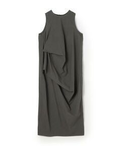 TOMORROWLAND / トゥモローランド ロング・マキシ丈ワンピース | LAUREN MANOOGIAN RIPSTOP アシンメトリータックワンピース