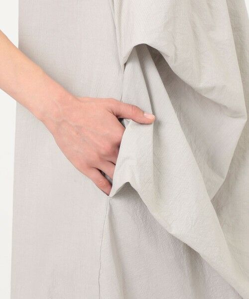 TOMORROWLAND / トゥモローランド ロング・マキシ丈ワンピース | LAUREN MANOOGIAN RIPSTOP アシンメトリータックワンピース | 詳細7