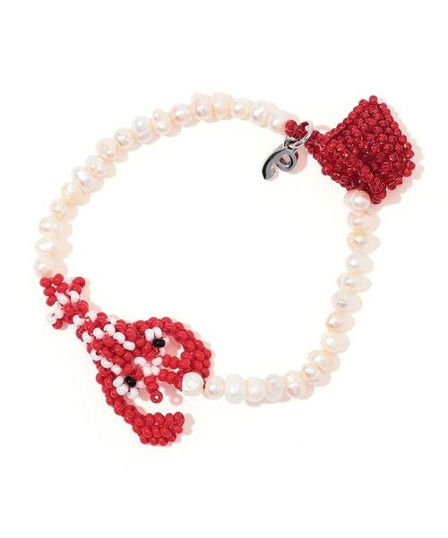 TOMORROWLAND / トゥモローランド ブレスレット・バングル | Pura Utz PEARL LOBSTER LOVE ブレスレット（12 レッド系）