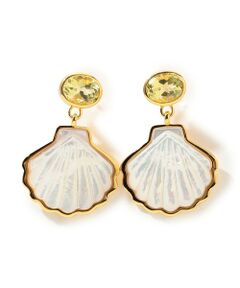 TOMORROWLAND / トゥモローランド ピアス・イヤリング | Lizzie Fortunato LUNA SHELL ピアス