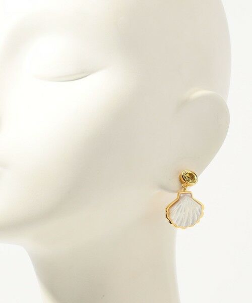 TOMORROWLAND / トゥモローランド ピアス・イヤリング | Lizzie Fortunato LUNA SHELL ピアス | 詳細4