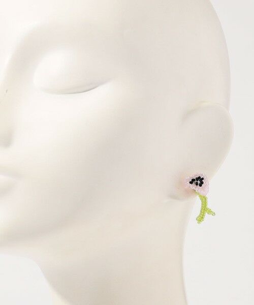 TOMORROWLAND / トゥモローランド ピアス・イヤリング | Pura Utz Pink Poppy 片耳ピアス | 詳細4