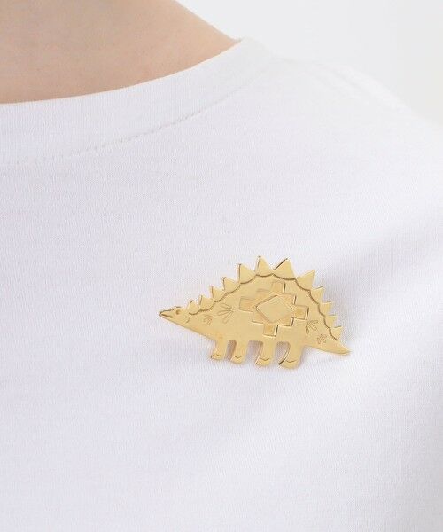 TOMORROWLAND / トゥモローランド ブローチ・コサージュ | ADRAR Stegosaurus ブローチピン | 詳細1
