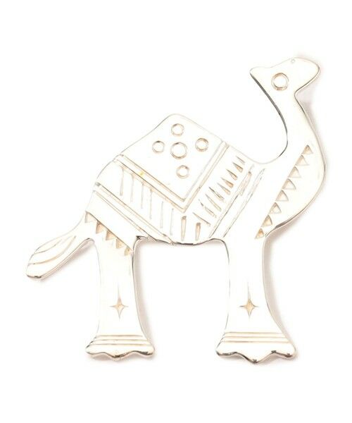 TOMORROWLAND / トゥモローランド ブローチ・コサージュ | ADRAR Camel ブローチピン（81 シルバー）