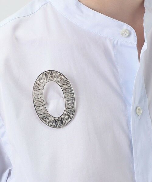 TOMORROWLAND / トゥモローランド ブローチ・コサージュ | ADRAR Oval シルバー ピンブローチ | 詳細1