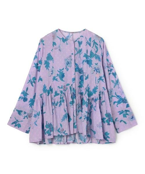TOMORROWLAND / トゥモローランド シャツ・ブラウス | ne Quittez pas Dot Dobby Bouquet ブラウス（72 ライトパープル系）