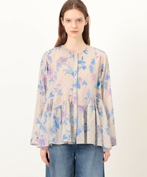 TOMORROWLAND / トゥモローランド シャツ・ブラウス | ne Quittez pas Dot Dobby Bouquet ブラウス | 詳細2