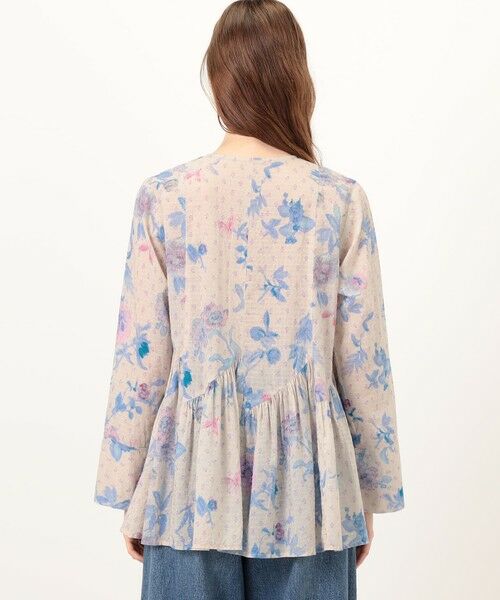 TOMORROWLAND / トゥモローランド シャツ・ブラウス | ne Quittez pas Dot Dobby Bouquet ブラウス | 詳細4