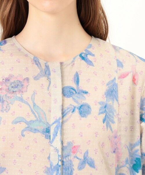 TOMORROWLAND / トゥモローランド シャツ・ブラウス | ne Quittez pas Dot Dobby Bouquet ブラウス | 詳細5