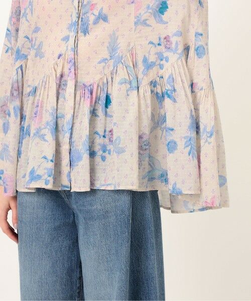 TOMORROWLAND / トゥモローランド シャツ・ブラウス | ne Quittez pas Dot Dobby Bouquet ブラウス | 詳細9