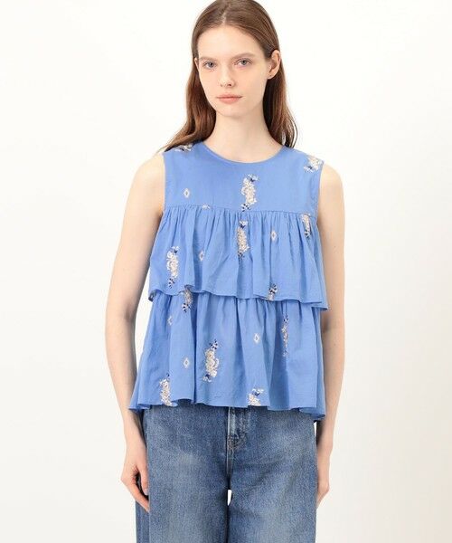 TOMORROWLAND / トゥモローランド シャツ・ブラウス | ne Quittez pas Cotton Voile Jasmine ブラウス | 詳細2