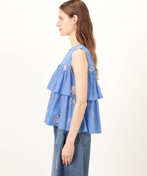 TOMORROWLAND / トゥモローランド シャツ・ブラウス | ne Quittez pas Cotton Voile Jasmine ブラウス | 詳細3