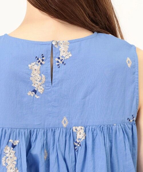 TOMORROWLAND / トゥモローランド シャツ・ブラウス | ne Quittez pas Cotton Voile Jasmine ブラウス | 詳細6