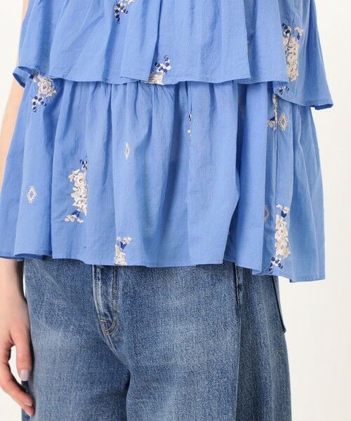 TOMORROWLAND / トゥモローランド シャツ・ブラウス | ne Quittez pas Cotton Voile Jasmine ブラウス | 詳細8