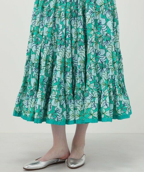 TOMORROWLAND / トゥモローランド ロング・マキシ丈スカート | 【WEB先行予約・別注】MARIHA Flower Poem 草原の虹のスカート | 詳細7